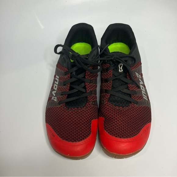 INOV8 F-LITE 250 Knit sneakers black red size 8.5 - Picture 3 of 9